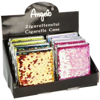 Cigaretové pouzdro Pailletten, 4mix, 20cig. – Zboží Dáma