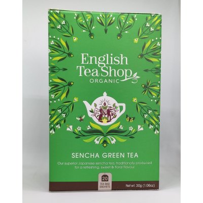 English Tea Shop Čaj 20 sáčků japonská sencha BIO mandala 20 sáčků – Zboží Mobilmania