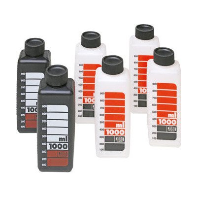 JOBO 3300 BOTTLES 1000 ml láhev 4x bílá + 2x černá – Zboží Živě