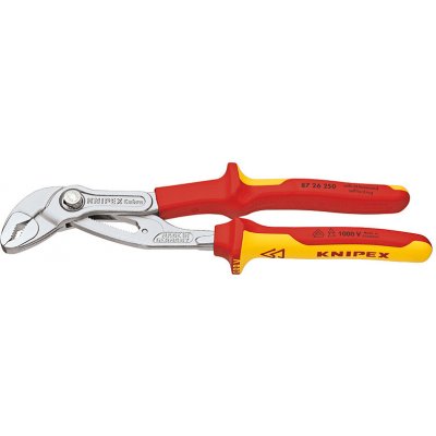 KNIPEX Kleště sikovky cobra® vde 250 mm izolované 1000 v knipex 8726250 – Zbozi.Blesk.cz