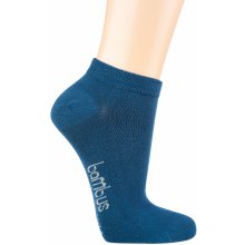 Socks 4 Fun Kotníkové bambusové ponožky 2169 jeans