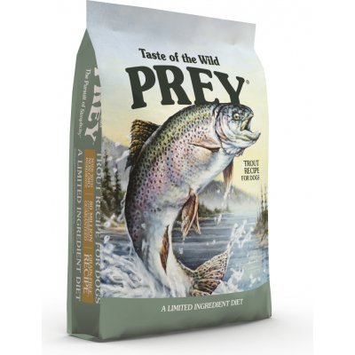 Taste of the Wild Prey Trout Dog 11,33 kg – Hledejceny.cz