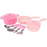 Mikro Trading Sada nádobí růžová 18 m+ 9 ks – Sleviste.cz