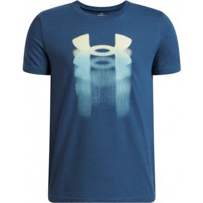 Under Armour BLUR LOGO SS Modrá Béžová – Hledejceny.cz