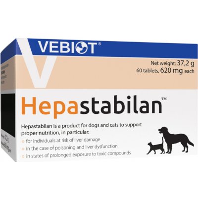 Hepastabilan pro psy a kočky 60 tbl – Hledejceny.cz