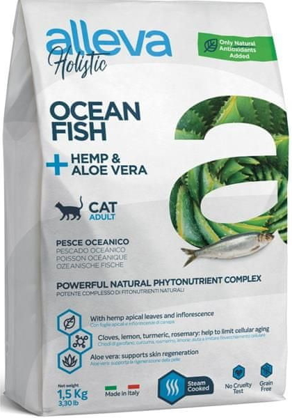 Alleva Holistic Cat Dry Adult Ocean Fish 1,5 kg