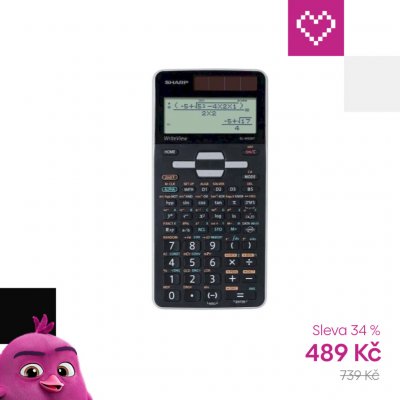 Sharp ELW506TGY černá – Zboží Živě