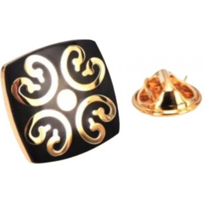 Gaira brož do klopy Ornament 3908 zlatá – Sleviste.cz