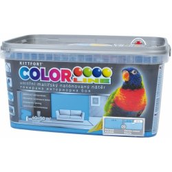 KITTFORT COLORLINE 4 kg azurová