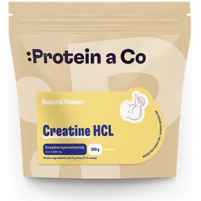 ProteinaCo Creatine HCl 500 g – Zboží Mobilmania