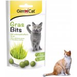 Gimborn Gimcat Gras Bits tabletky s kočičí trávou 40 g – Zbozi.Blesk.cz