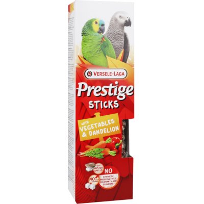 Versele-Laga Prestige Sticks tyčinky Parrots Vegetables & Dandelion 140 g – Hledejceny.cz