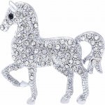 Biju Brož stříbrný kůň 9002036-1 – Zboží Dáma