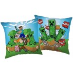 Jerry Fabrics Polštář Minecraft Creeper rush 40x40 – Hledejceny.cz