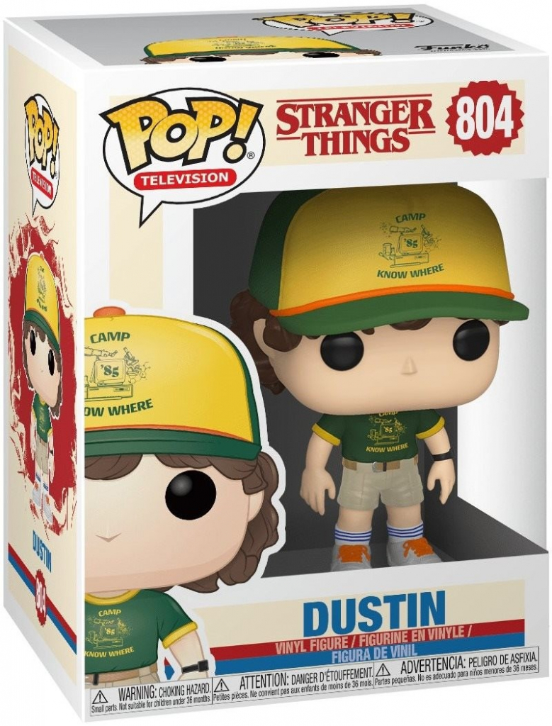 Funko Pop! 804 Stranger Things Dustin At Camp