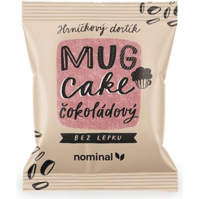 NOMINAL Mug Cake hrníčkový dortík čokoládový 60 g – Zboží Mobilmania