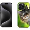 Pouzdro a kryt na mobilní telefon Apple mmCase Gelové iPhone 15 Pro Max - kočka 3