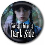 Pyramid International Placka Wednesday Dark Side – Zboží Dáma
