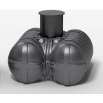 Roth Twinbloc 1350 mm 2460 mm 2350 mm, 5000l – Zboží Mobilmania