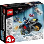 LEGO® Super Heroes 76189 Captain America vs. Hydra – Hledejceny.cz