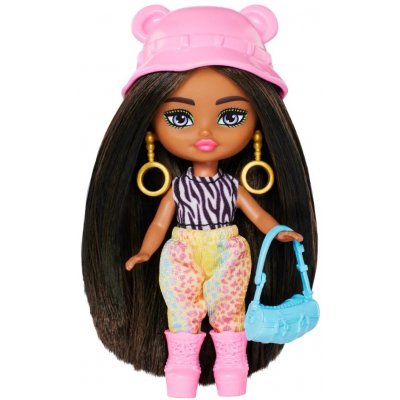 Mattel Barbie® Extra Mini minis! Panenka v růžovém ušatém kloboučku