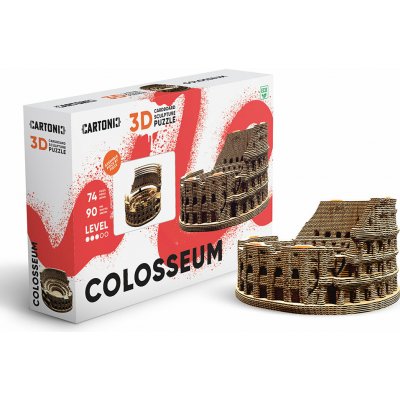 Cartonic 3D PUZZLE COLOSSEUM, 74 ks – Hledejceny.cz