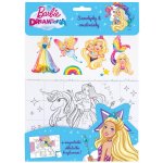 Barbie DREAMTOPIA Magnetky omalovánky samolepky – Hledejceny.cz