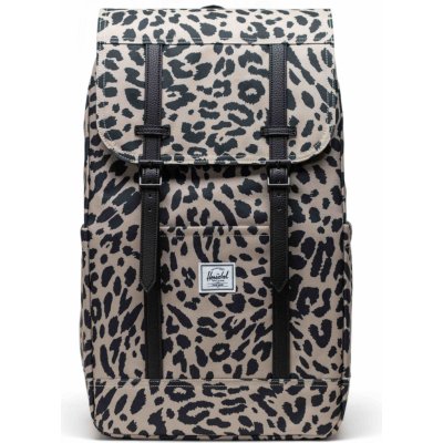 Herschel Retreat New Leopard Wave 23 l – Zboží Mobilmania