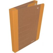 Donau Box na spisy Life A4 karton - neonově oranžový