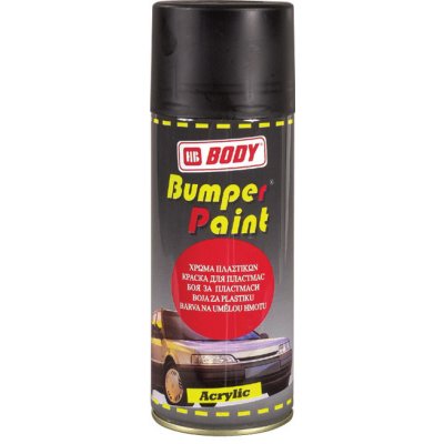 HB BODY bumper paint - Barva na plasty ve spreji černá, 400ml – Zbozi.Blesk.cz