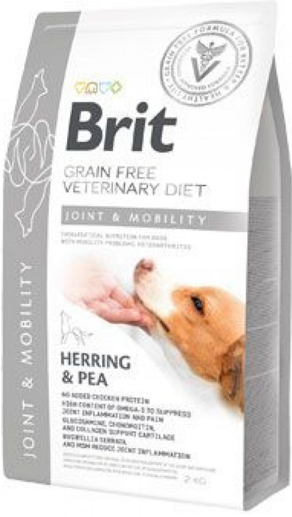 Brit Veterinary Diet Dog Jiont&Mobility Herring & Pea 2 kg