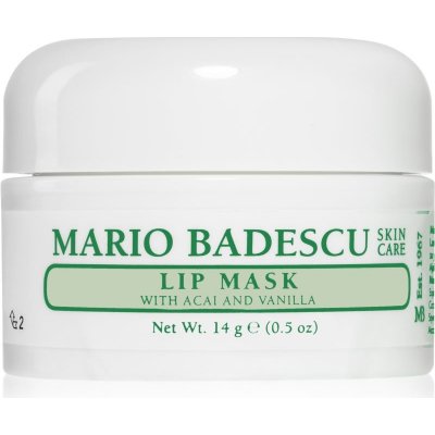 Mario Badescu Lip Mask with Acai and Vanilla 14 ml – Zbozi.Blesk.cz