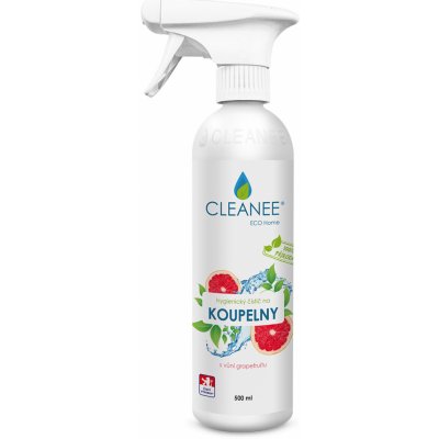 CLEANEE EKO hygienický čistič na KOUPELNY grapefruit 500 ml – Hledejceny.cz