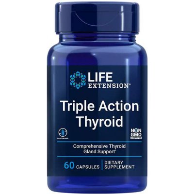 Life Extension Triple Action Thyroid 60 kapsle – Zbozi.Blesk.cz