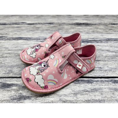 barefoot bačkory Ef Pink Unicorn klasik 395 – Zboží Dáma