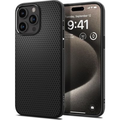 Spigen Liquid Air iPhone 15 Pro Max, matte černé – Zboží Mobilmania