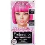 L'Oréal Paris Préférence Meta Vivids semipermanentní barva na vlasy 7.222 Meta Pink 75 ml – Zboží Dáma
