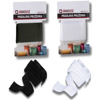 UNIHOUSE Pruženka - prádlová guma 1m/4cm – Zboží Dáma UNIHOUSE Pruženka - prádlová guma 1m/4cm – Zboží Dáma