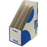 Stojan archivační Emba Triobox 30x22x13 cm, modrý – Zboží Dáma