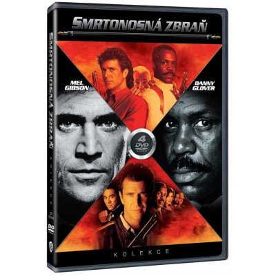 Smrtonosná zbraň 1-4 kolekce DVD – Sleviste.cz