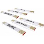 Levior Skládací 2m Měř PROFI,bílý,dřevo – Zboží Mobilmania