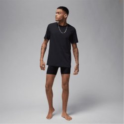 Air Jordan Base Tee 2Pk Mens Black