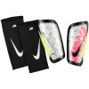 Fotbal - chrániče Nike Mercurial Lite 25 stříbrná/růžová/žlutá