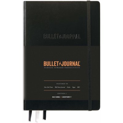 Leuchtturm1917 Bullet Journal A5 Zápisník Black