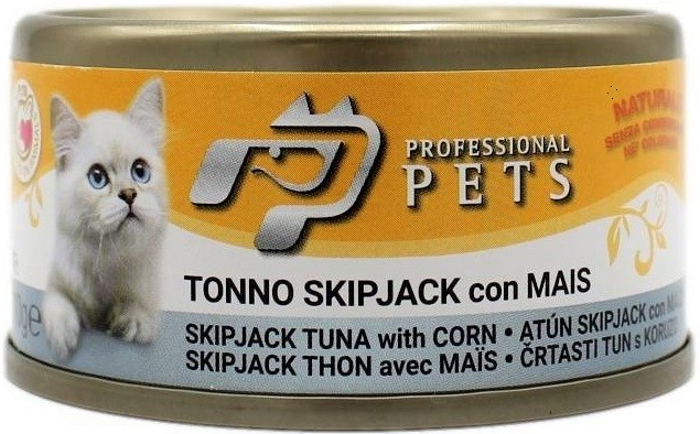 Professional Pets Naturale Cat tuňák kukuřice 70 g