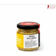 HUHU CHILLI Medová chilli hořčice hot 200 ml