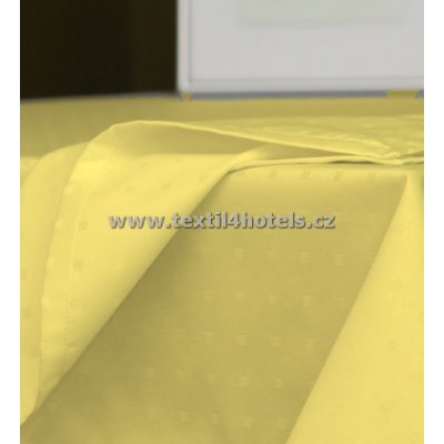 Textil 4 hotels Damaškový ubrousek světle žlutý DV0003 40x40cm