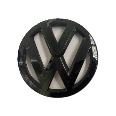 VW GOLF VI přední znak, logo (13,9cm) - černá lesklá | Zboží Auto