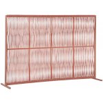 Bizzotto Paxson s výpletem červený paraván 120 x 180 cm – Zboží Dáma