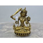 Mosazná soška bohyně Tara 14 cm meč – Sleviste.cz